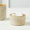 Handcrafted 4oz Beige Ceramic Snack Bowl – Perfect for Nuts & Treats